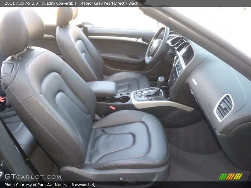 Meteor Grey Pearl Effect / Black 2011 Audi A5 2.0T quattro Convertible