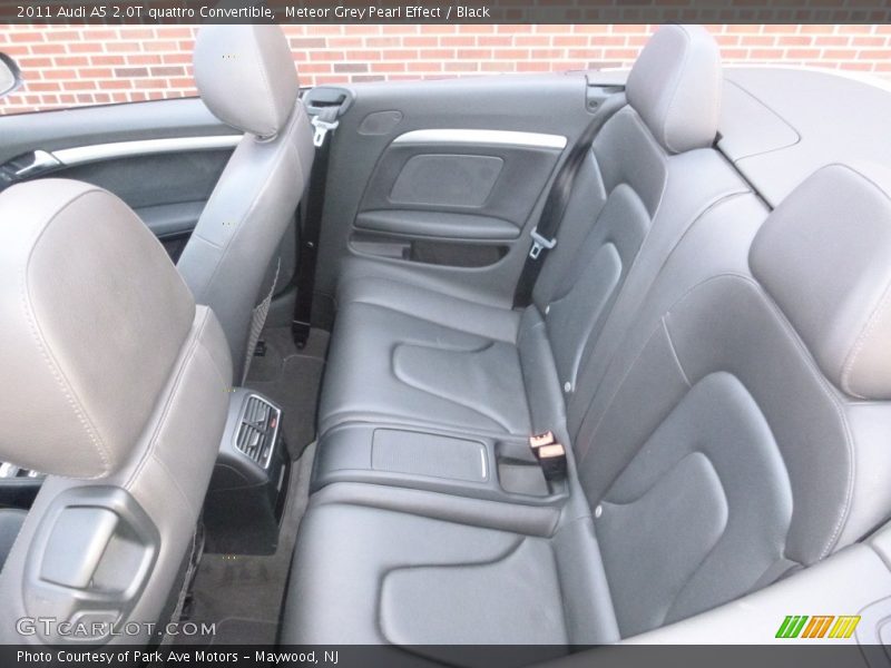 Meteor Grey Pearl Effect / Black 2011 Audi A5 2.0T quattro Convertible