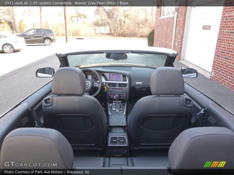 Meteor Grey Pearl Effect / Black 2011 Audi A5 2.0T quattro Convertible