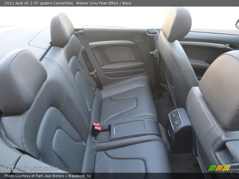 Meteor Grey Pearl Effect / Black 2011 Audi A5 2.0T quattro Convertible
