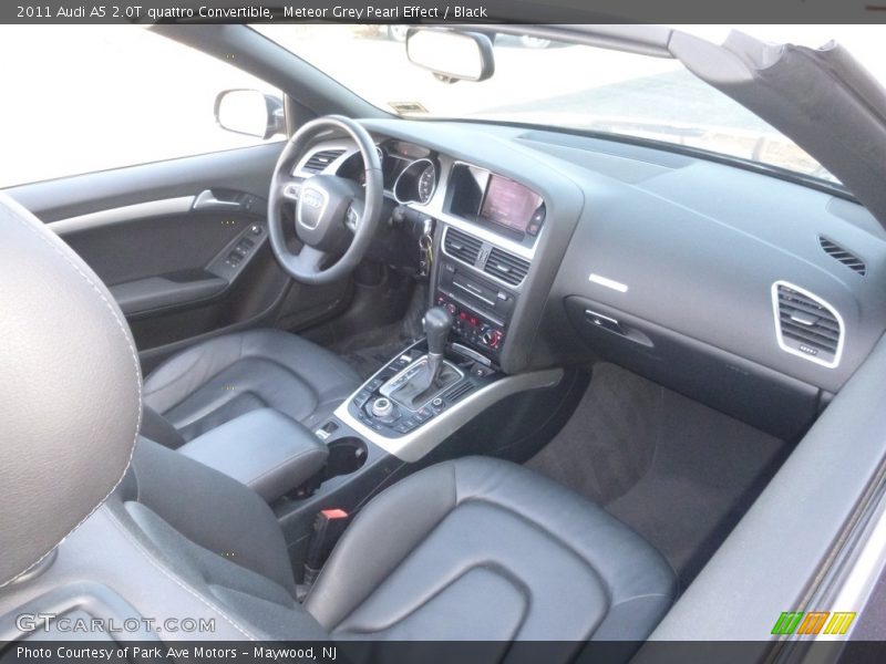 Meteor Grey Pearl Effect / Black 2011 Audi A5 2.0T quattro Convertible