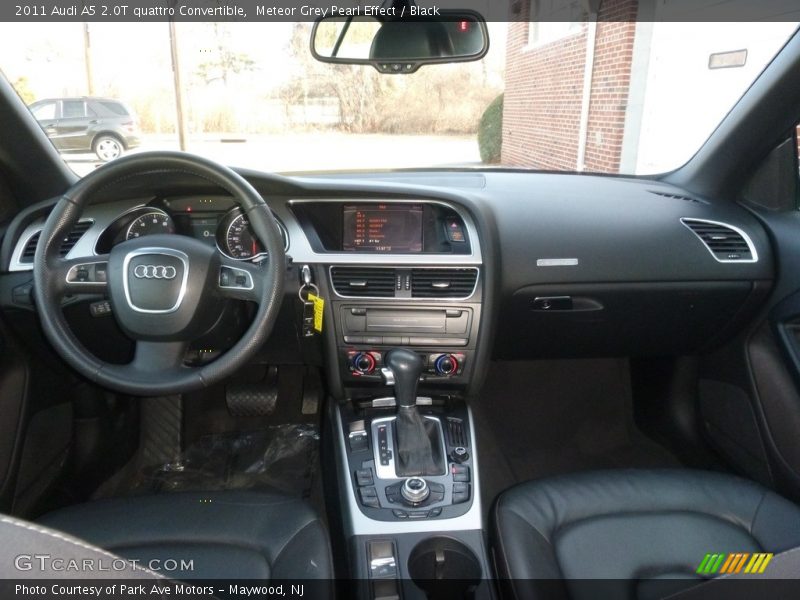 Meteor Grey Pearl Effect / Black 2011 Audi A5 2.0T quattro Convertible