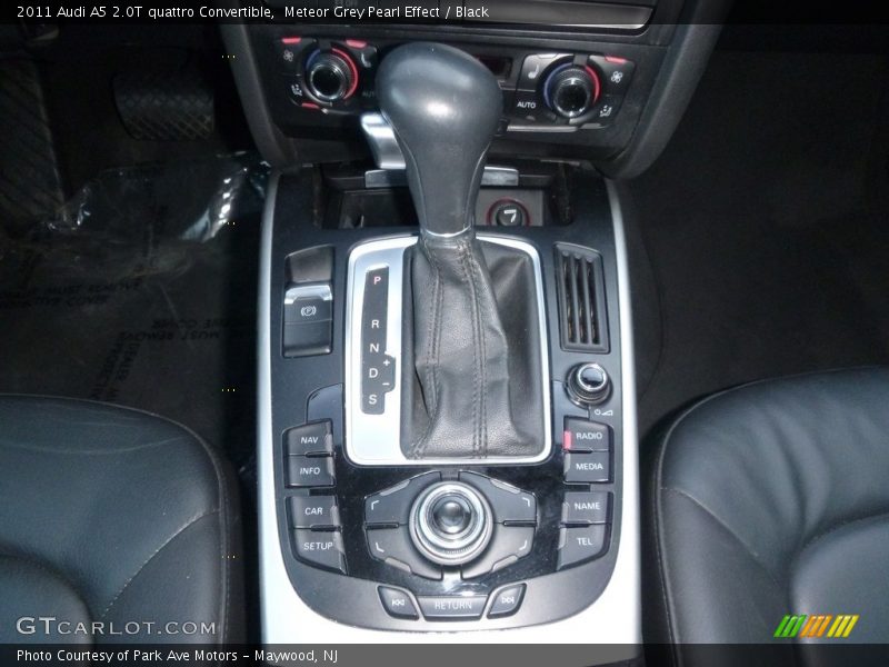 Meteor Grey Pearl Effect / Black 2011 Audi A5 2.0T quattro Convertible