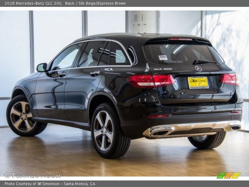 Black / Silk Beige/Espresso Brown 2018 Mercedes-Benz GLC 300