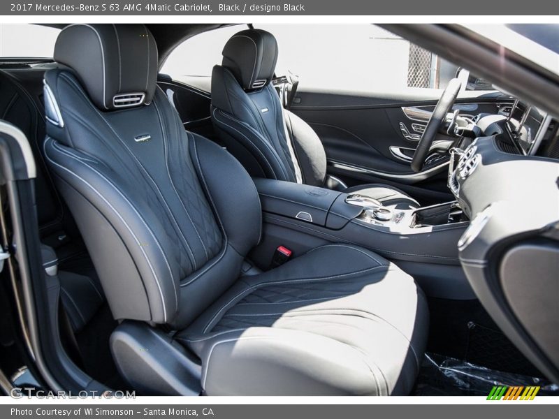 Black / designo Black 2017 Mercedes-Benz S 63 AMG 4Matic Cabriolet