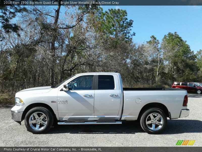  2018 1500 Big Horn Quad Cab Bright Silver Metallic