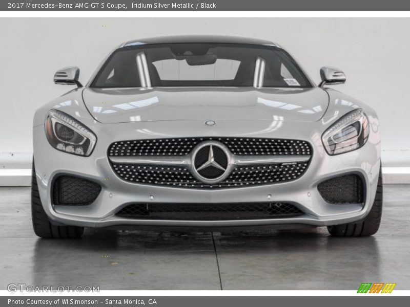 Iridium Silver Metallic / Black 2017 Mercedes-Benz AMG GT S Coupe