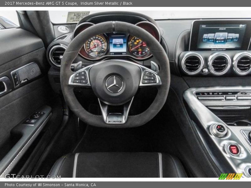 Dashboard of 2017 AMG GT S Coupe