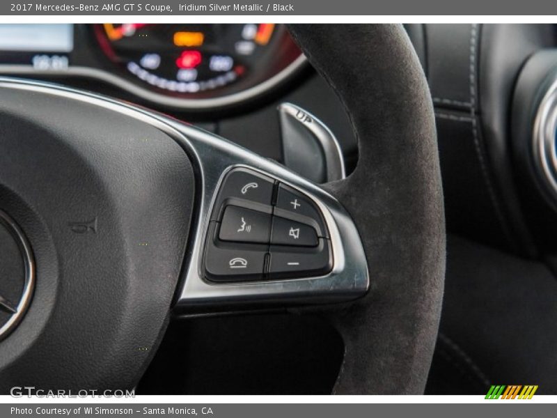 Controls of 2017 AMG GT S Coupe