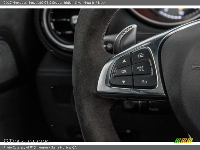 Controls of 2017 AMG GT S Coupe