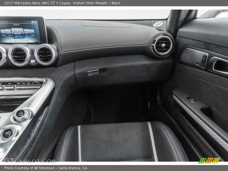 Iridium Silver Metallic / Black 2017 Mercedes-Benz AMG GT S Coupe