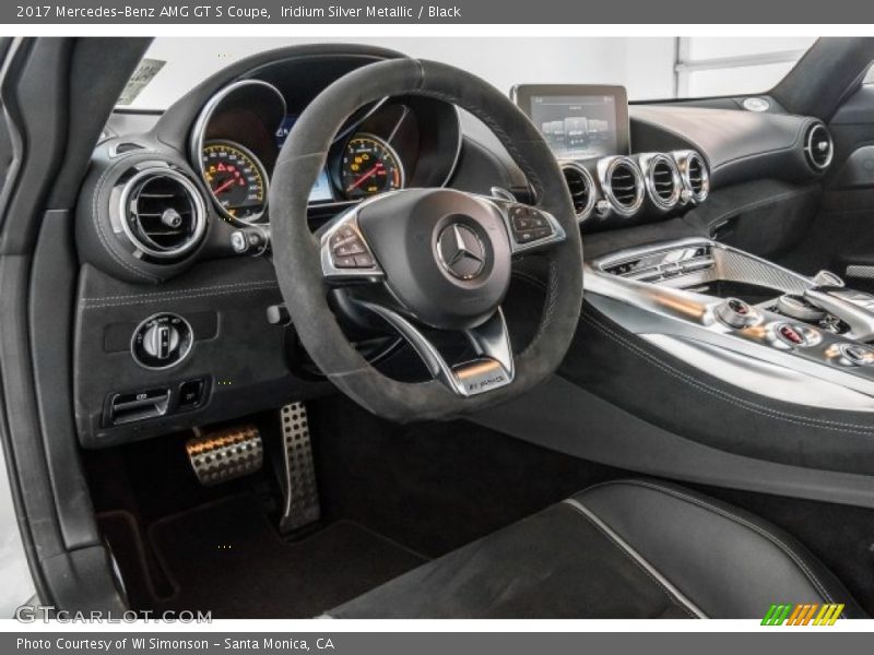 Dashboard of 2017 AMG GT S Coupe