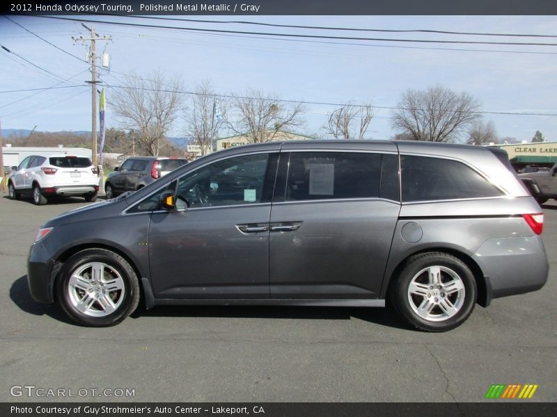 Polished Metal Metallic / Gray 2012 Honda Odyssey Touring