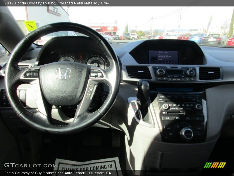 Polished Metal Metallic / Gray 2012 Honda Odyssey Touring