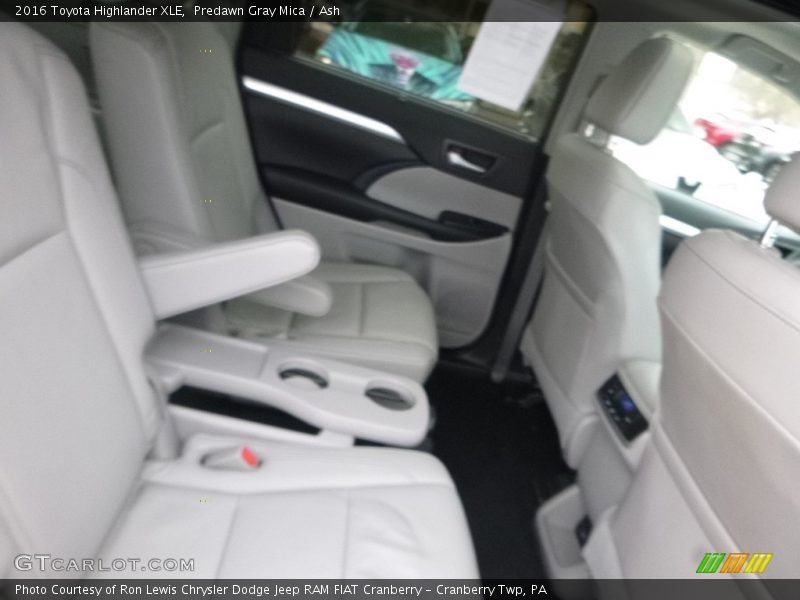 Predawn Gray Mica / Ash 2016 Toyota Highlander XLE