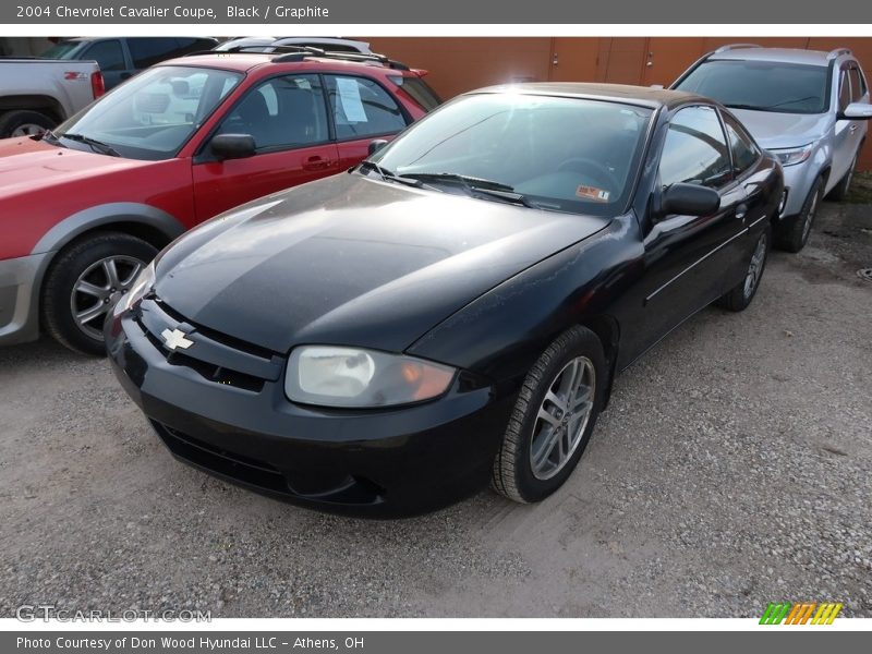 Black / Graphite 2004 Chevrolet Cavalier Coupe