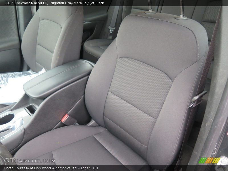 Nightfall Gray Metallic / Jet Black 2017 Chevrolet Malibu LT