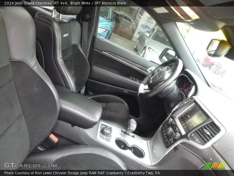 Bright White / SRT Morocco Black 2014 Jeep Grand Cherokee SRT 4x4