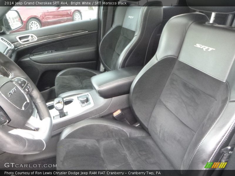 Bright White / SRT Morocco Black 2014 Jeep Grand Cherokee SRT 4x4