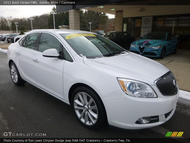 Summit White / Cashmere 2013 Buick Verano FWD