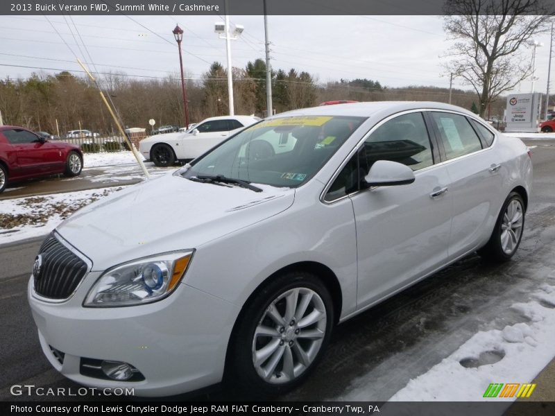 Summit White / Cashmere 2013 Buick Verano FWD