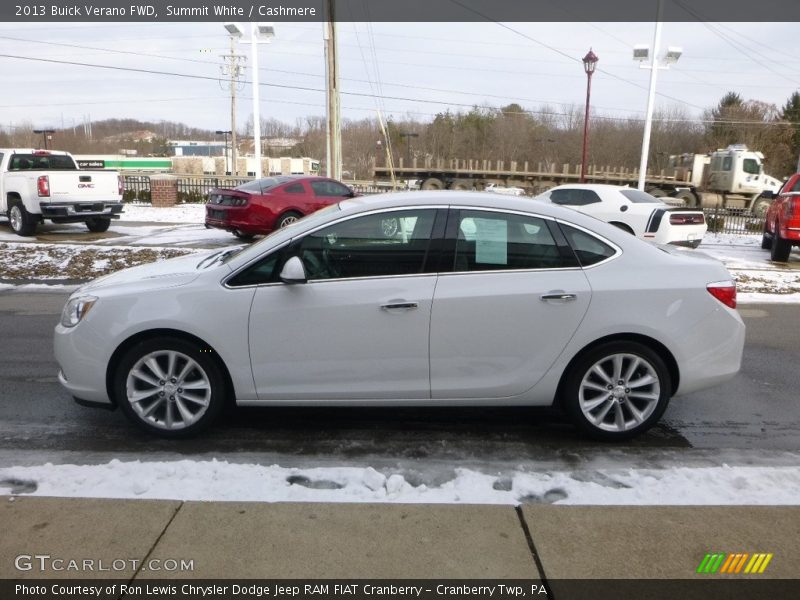 Summit White / Cashmere 2013 Buick Verano FWD