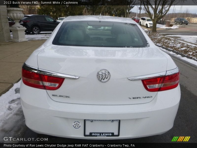 Summit White / Cashmere 2013 Buick Verano FWD