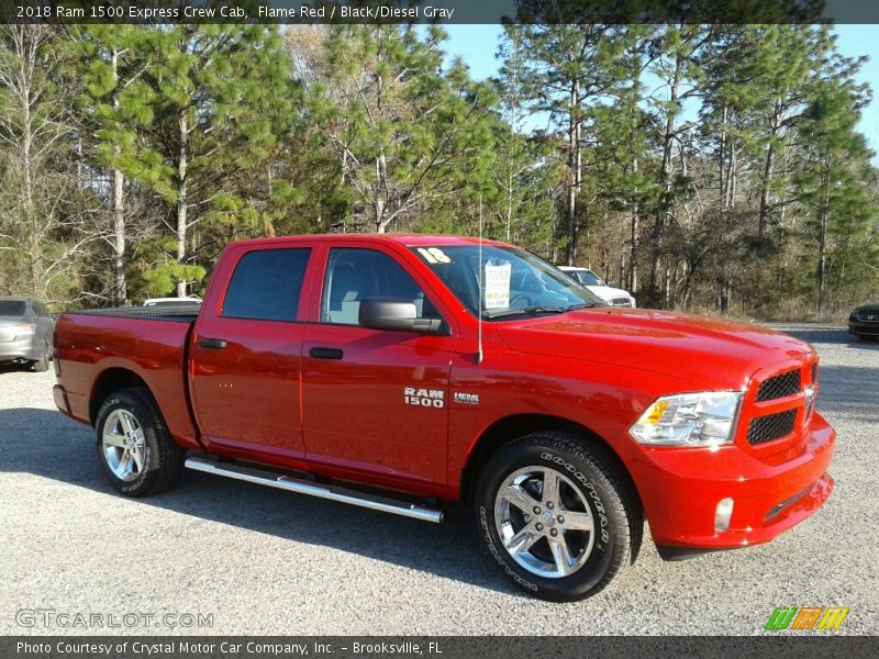 Front 3/4 View of 2018 1500 Express Crew Cab