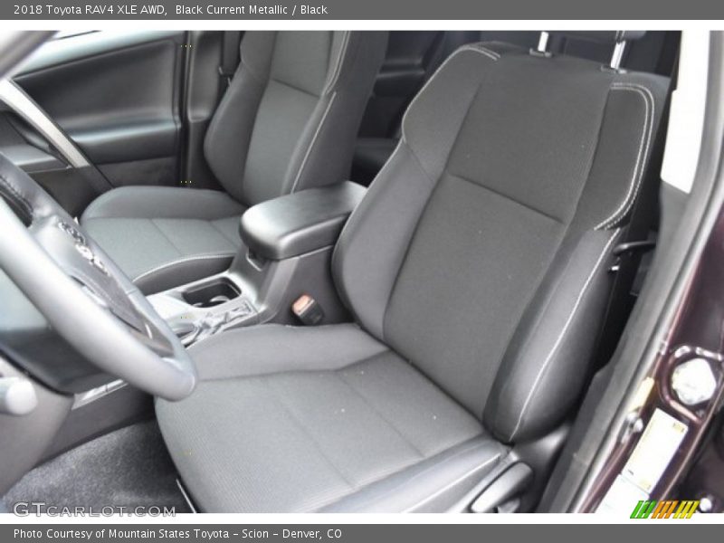 Black Current Metallic / Black 2018 Toyota RAV4 XLE AWD