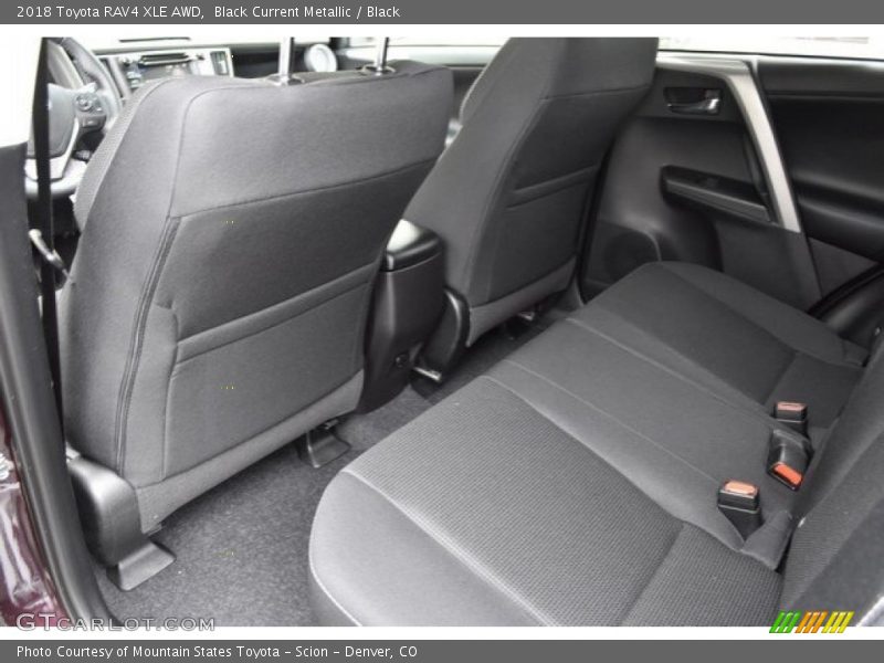 Black Current Metallic / Black 2018 Toyota RAV4 XLE AWD
