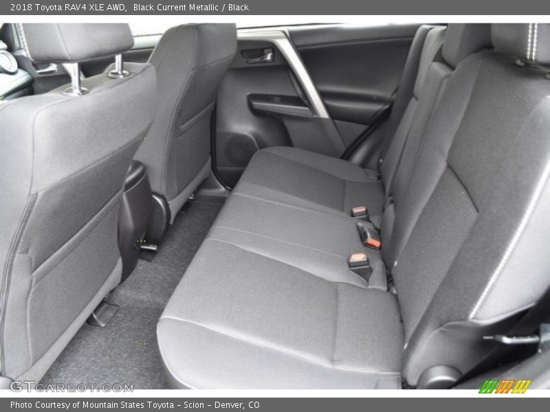 Black Current Metallic / Black 2018 Toyota RAV4 XLE AWD