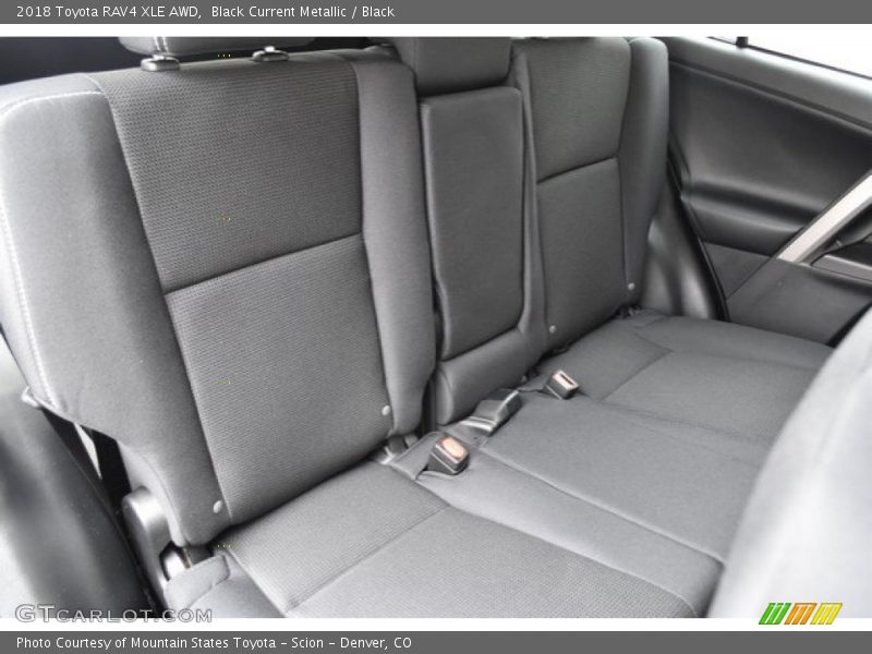 Black Current Metallic / Black 2018 Toyota RAV4 XLE AWD