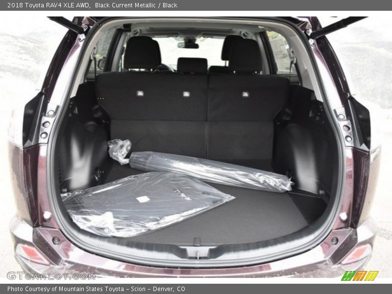 Black Current Metallic / Black 2018 Toyota RAV4 XLE AWD