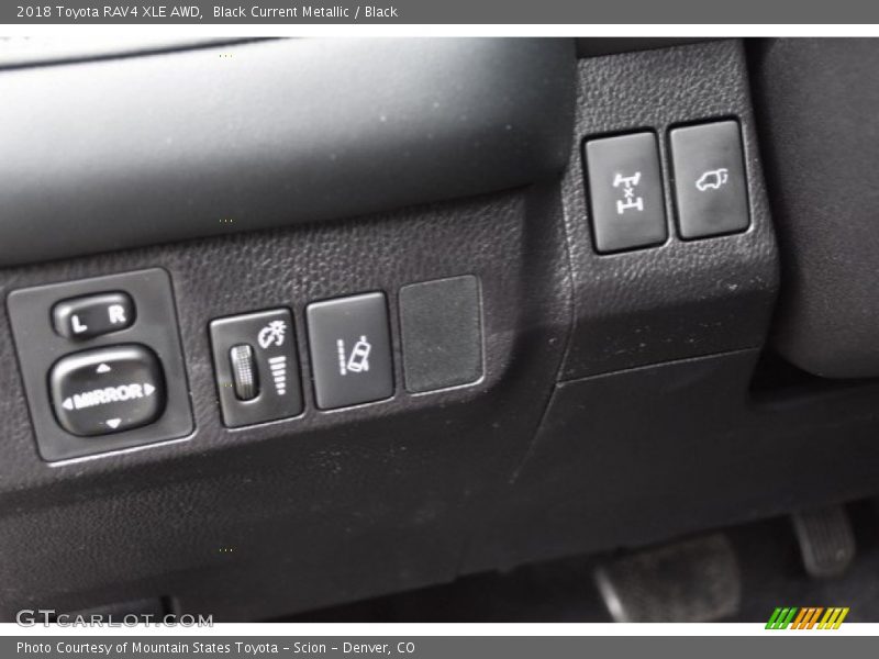 Black Current Metallic / Black 2018 Toyota RAV4 XLE AWD
