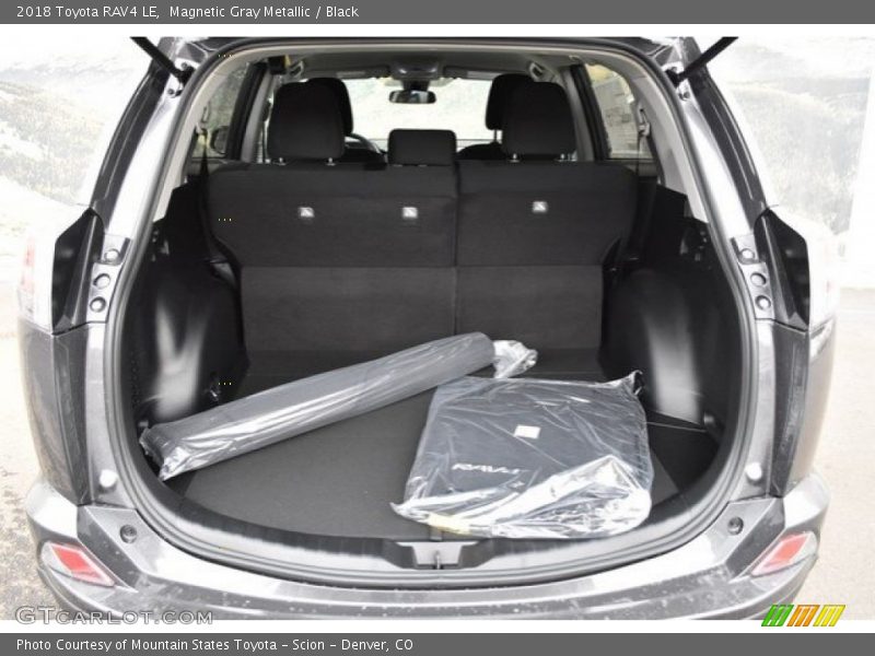 Magnetic Gray Metallic / Black 2018 Toyota RAV4 LE