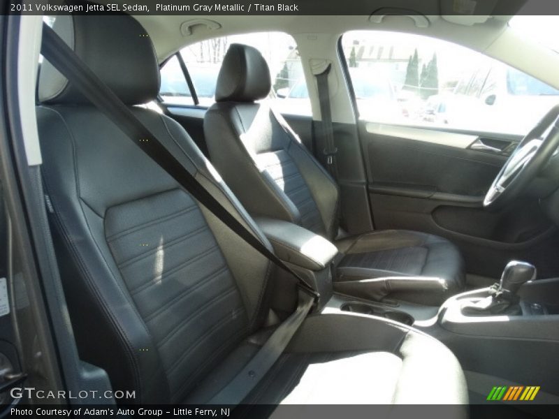 Platinum Gray Metallic / Titan Black 2011 Volkswagen Jetta SEL Sedan