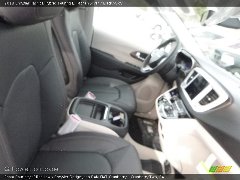 Molten Silver / Black/Alloy 2018 Chrysler Pacifica Hybrid Touring L
