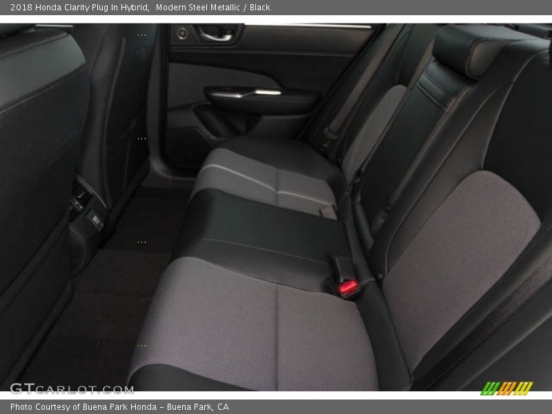 Rear Seat of 2018 Clarity Plug In Hybrid