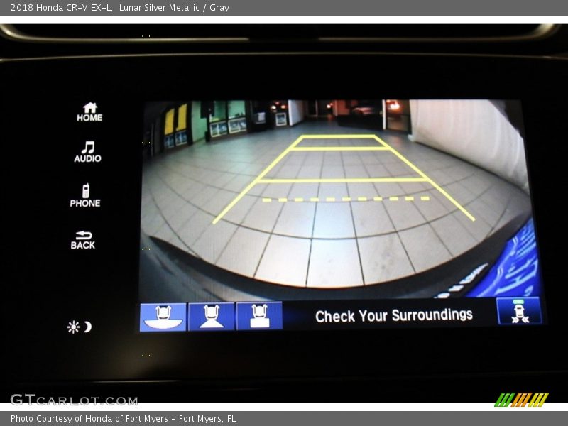 Lunar Silver Metallic / Gray 2018 Honda CR-V EX-L