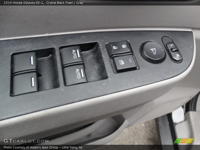 Crystal Black Pearl / Gray 2014 Honda Odyssey EX-L