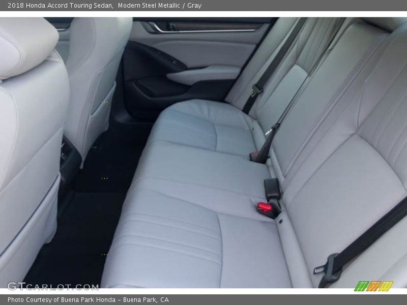 Modern Steel Metallic / Gray 2018 Honda Accord Touring Sedan