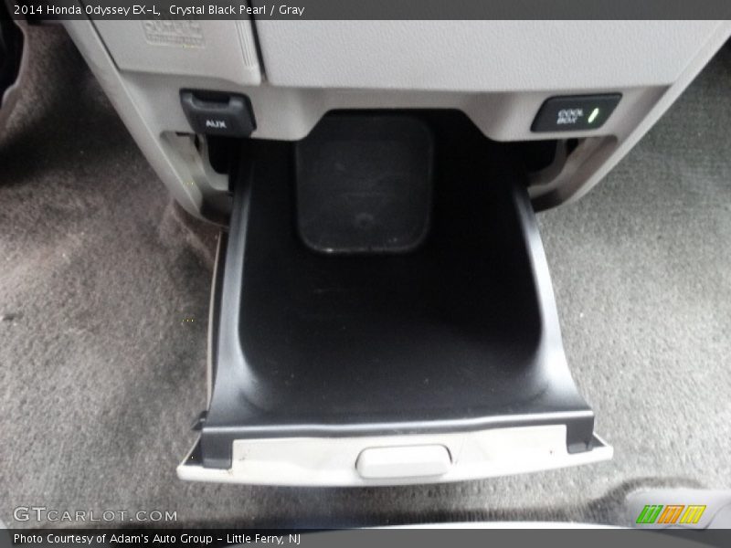 Crystal Black Pearl / Gray 2014 Honda Odyssey EX-L