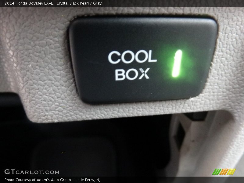Crystal Black Pearl / Gray 2014 Honda Odyssey EX-L