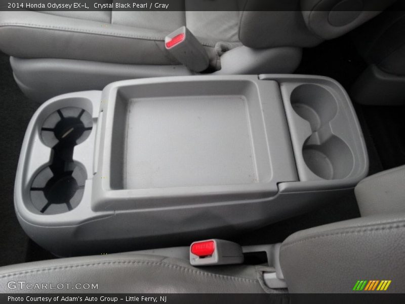 Crystal Black Pearl / Gray 2014 Honda Odyssey EX-L