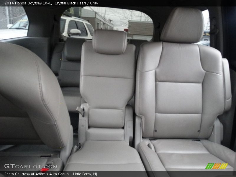 Crystal Black Pearl / Gray 2014 Honda Odyssey EX-L
