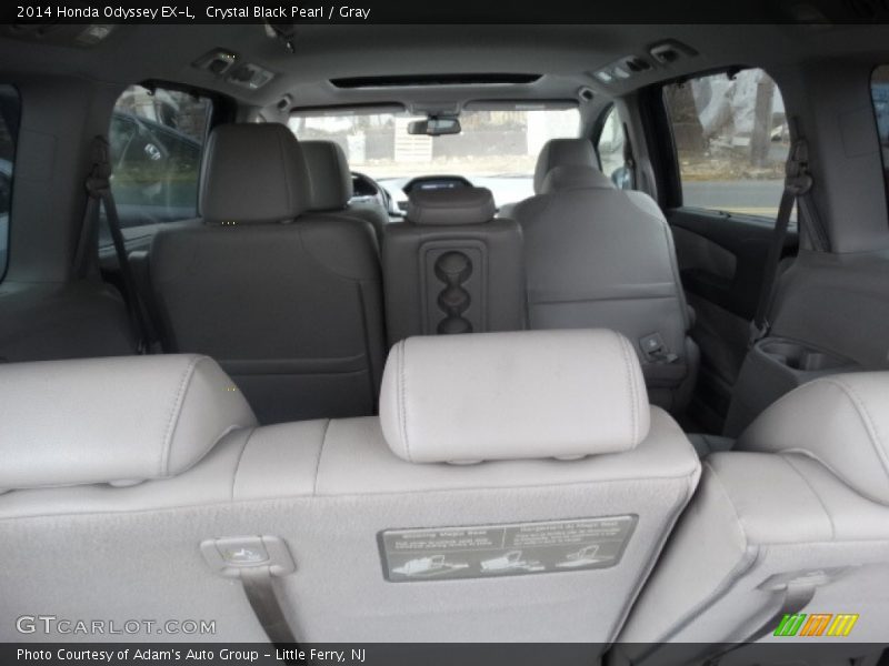 Crystal Black Pearl / Gray 2014 Honda Odyssey EX-L