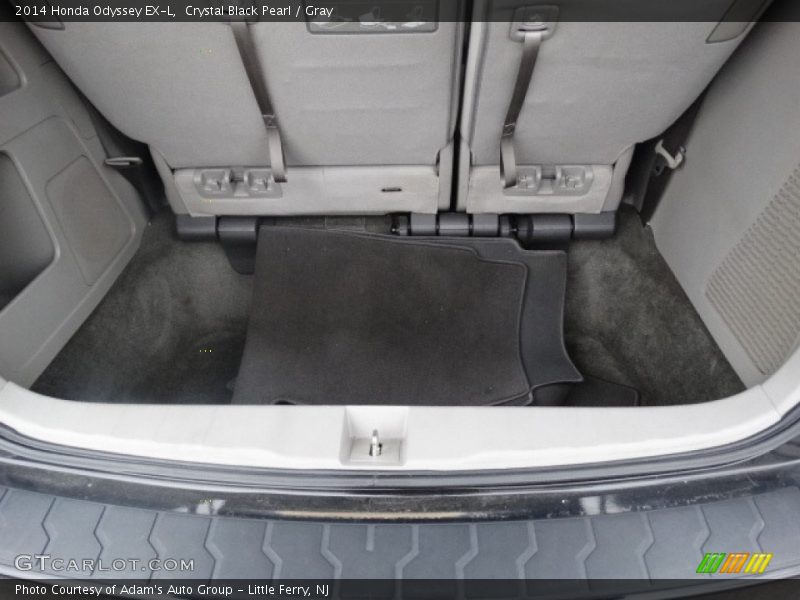Crystal Black Pearl / Gray 2014 Honda Odyssey EX-L