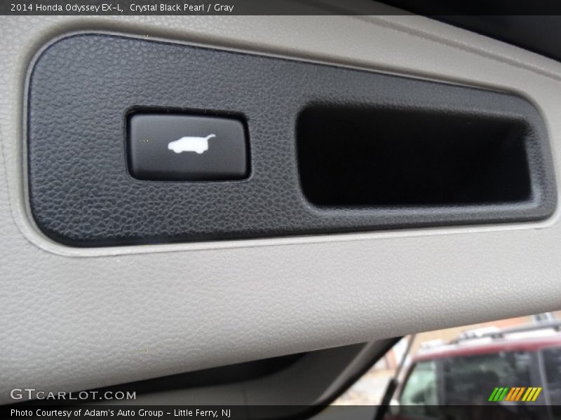 Crystal Black Pearl / Gray 2014 Honda Odyssey EX-L