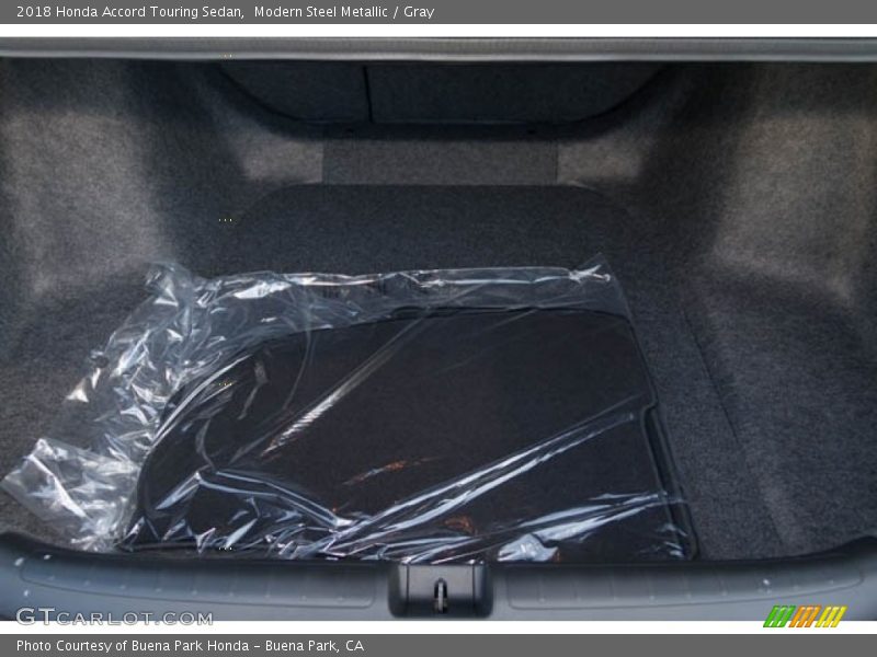 Modern Steel Metallic / Gray 2018 Honda Accord Touring Sedan