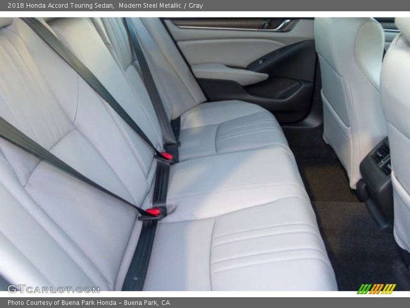 Modern Steel Metallic / Gray 2018 Honda Accord Touring Sedan